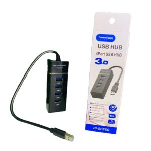 Hub USB 3.0 de 4 Puertos – Alta Velocidad